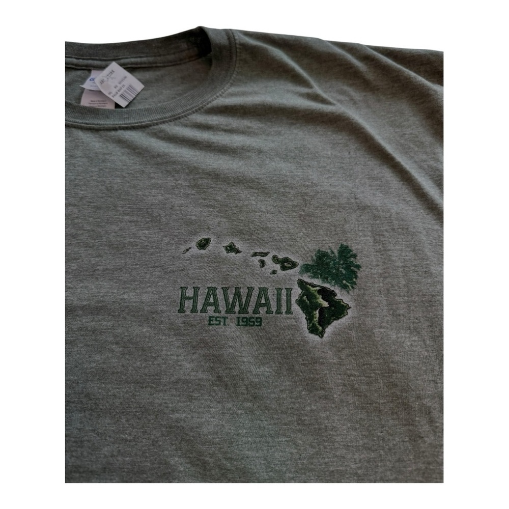 ABC Store Hawaii T-Shirt | Heathered Green | Size 2XL - Picture 3 of 9